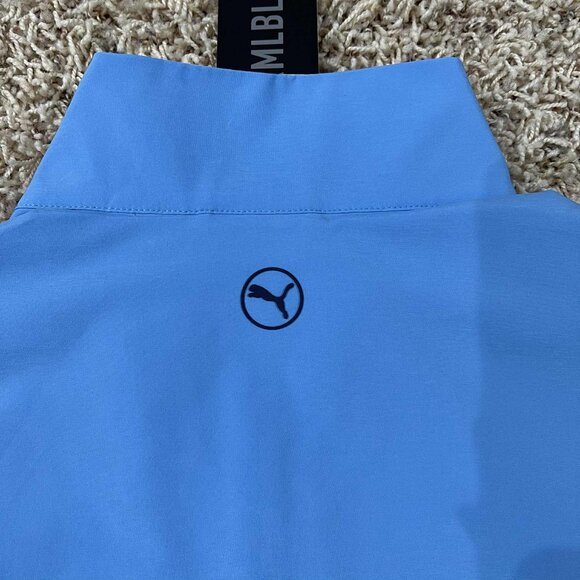 Puma Men’s Monterey Wind Golf Jacket Blue, Size Medium (New) - Picture 12 of 16